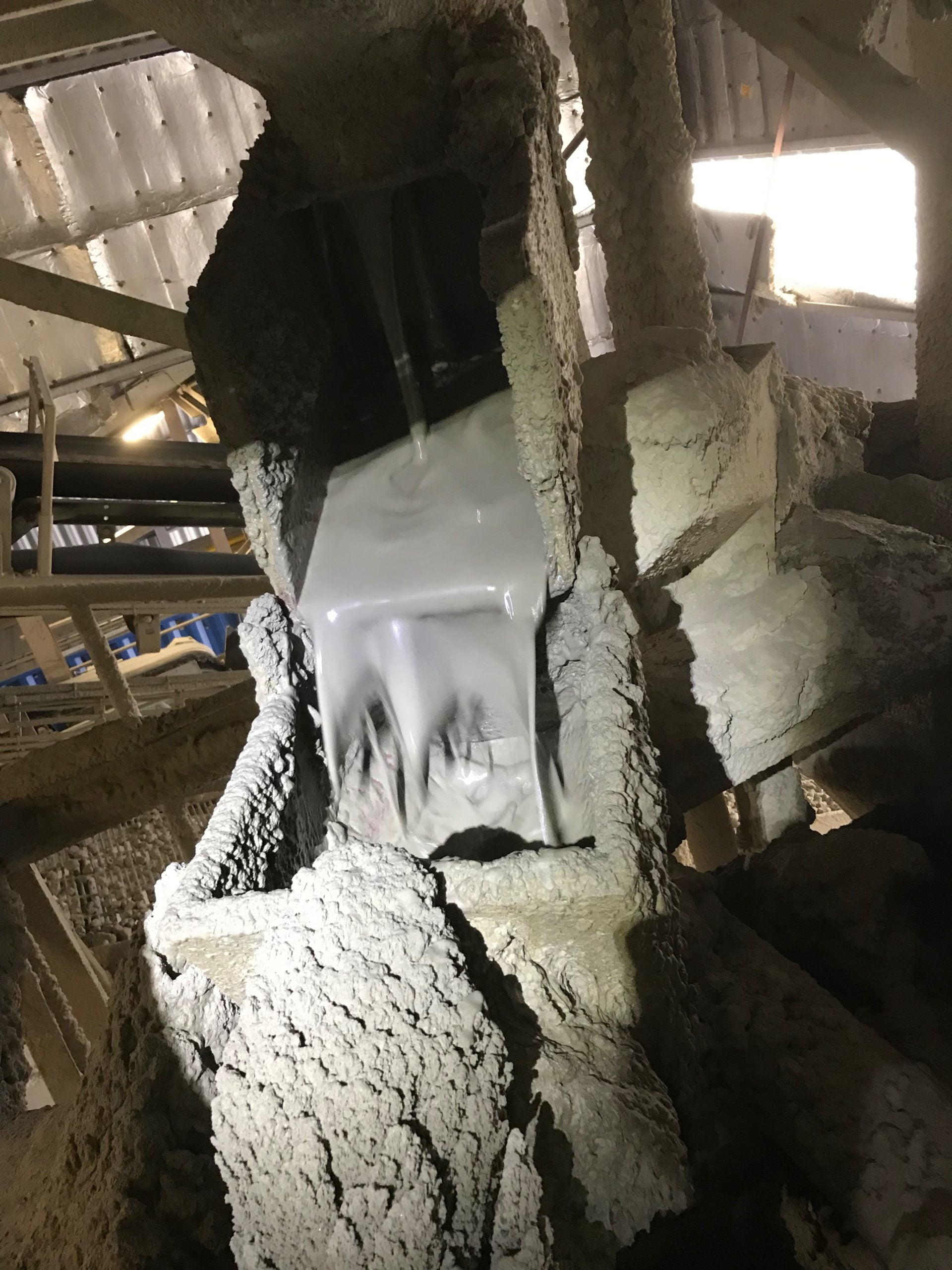 Har du sett sand bli vasket med vann?