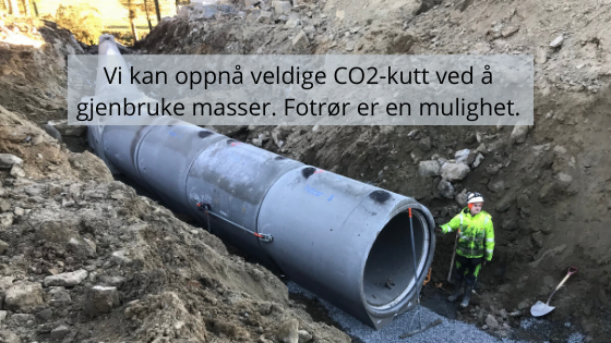 KLIMAMÅL: Gjenbruksmasser er lavthengende frukt
