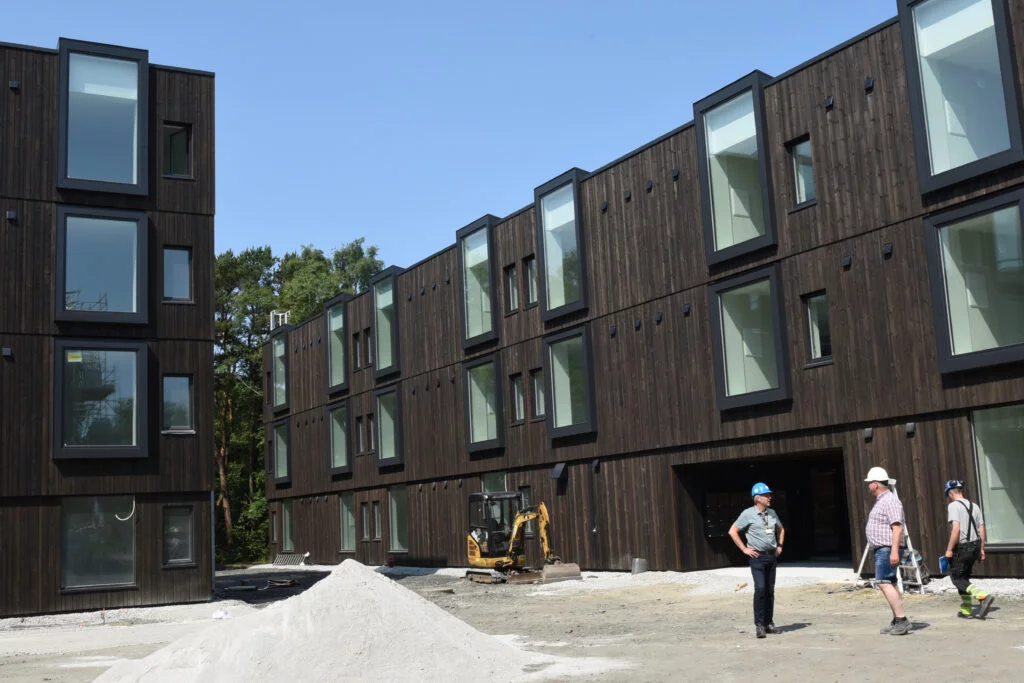 Studentbygg fotografert av Informasjonshuset for bygg