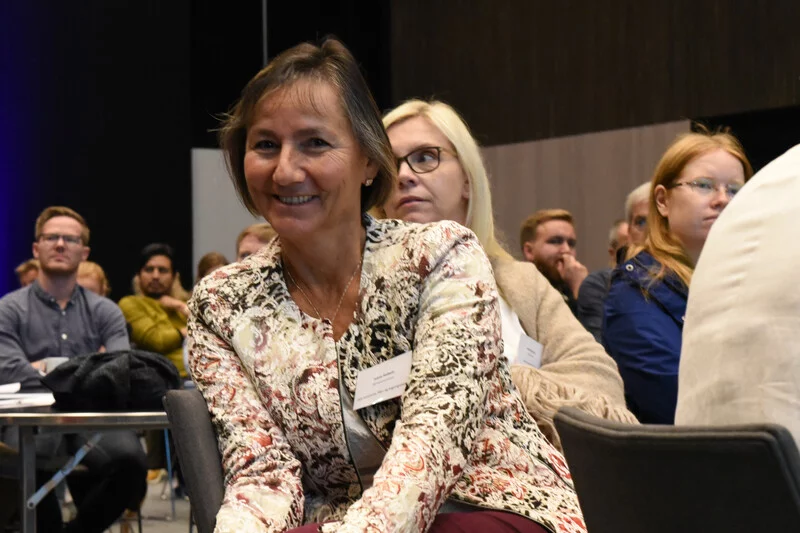 Foto på Klimatilpasningsdagene 2019 Inger Anita Merkesdal, frilansjournalist Stavanger