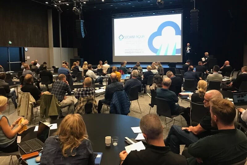 Foto på Klimatilpasningsdagene 2019 Inger Anita Merkesdal, frilansjournalist Stavanger